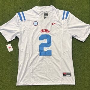 Ole Miss Rebels Jaxson Dart Stitched #2 Jersey Size Large